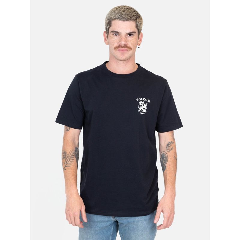 VOLCOM - Polera MC Outgrit Negro Hombre Volcom - Negro