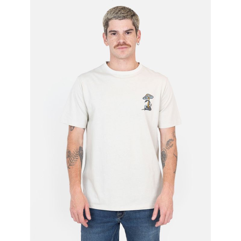 VOLCOM - Polera MC Ridelinx Beige Hombre Volcom - Beige