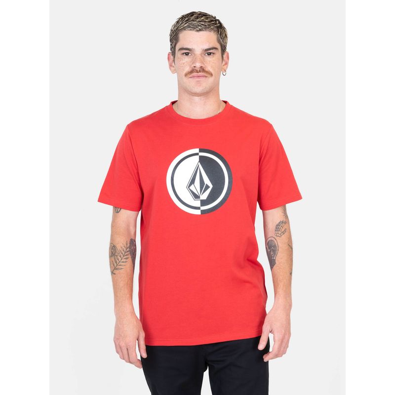 VOLCOM - Polera MC Riskflow Rojo Hombre Volcom - Rojo