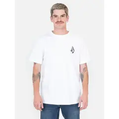 VOLCOM - Polera MC Rawmotion Blanco Hombre - Blanco