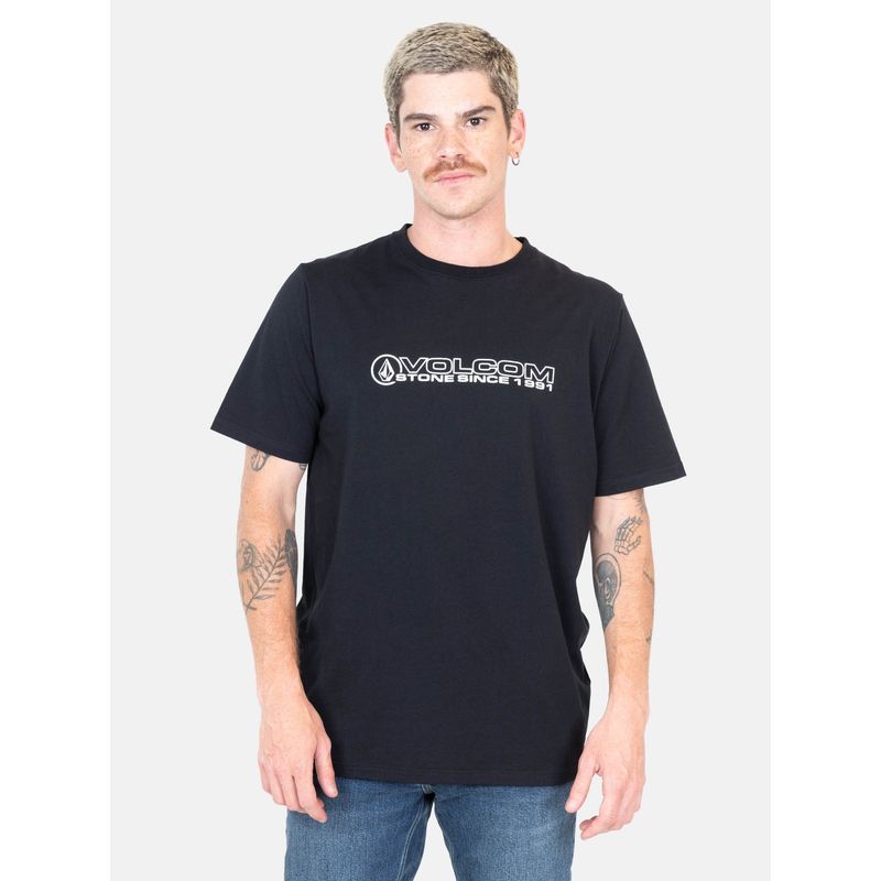 VOLCOM - Polera MC Thrashborn Negro Hombre Volcom - Negro