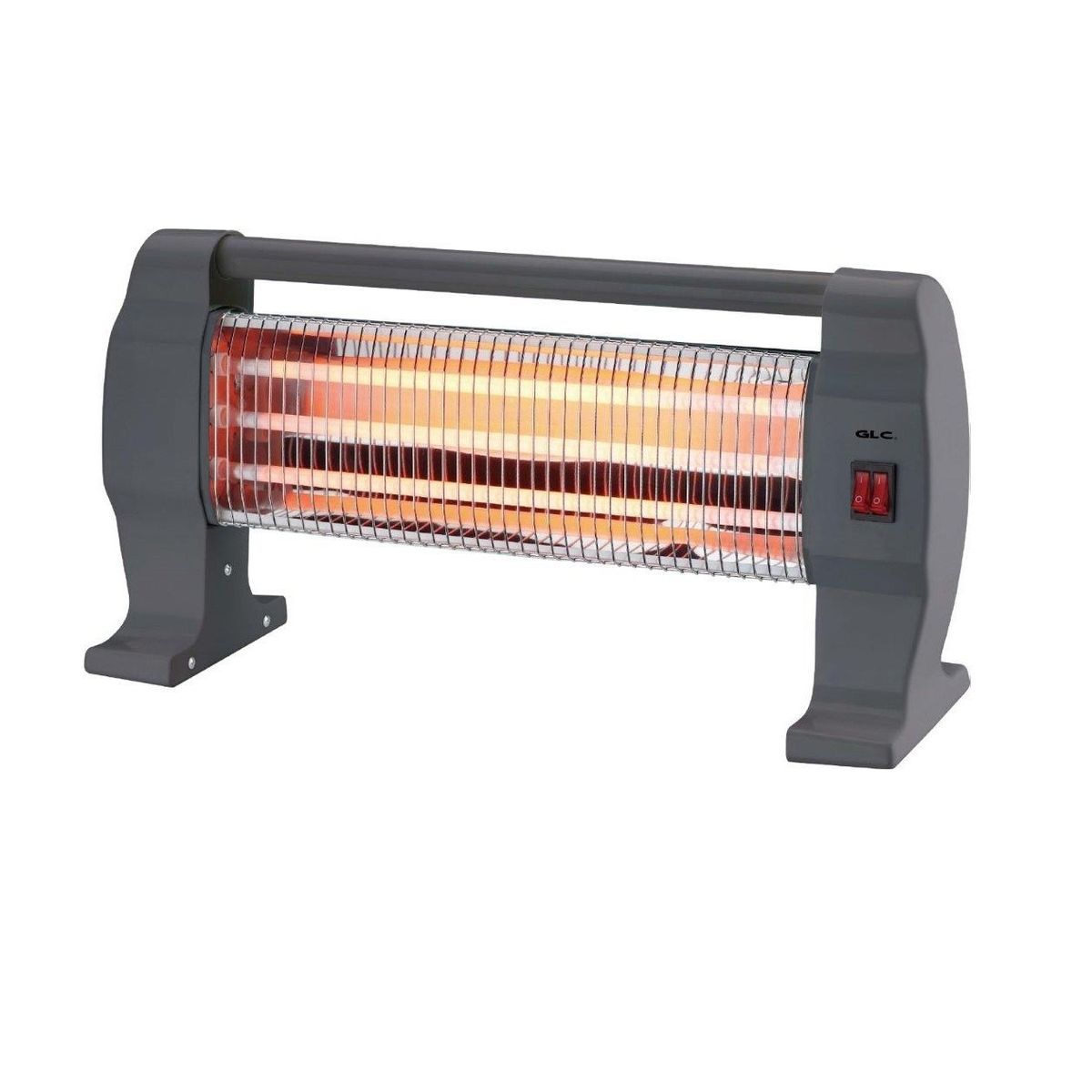 GLC - Estufa a Cuarzo Eléctrica Gris