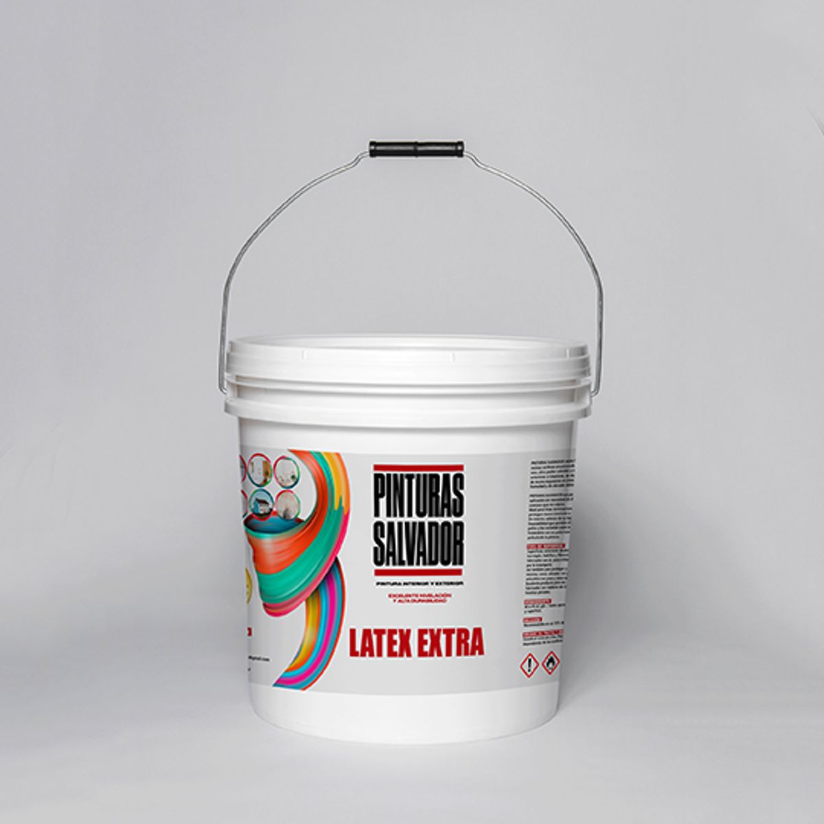 GENERICO - TINETA PINTURA LATEX EXTRA BLANCO 16LTS ANTIHONGOS