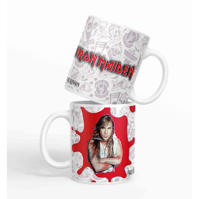 ESTAMPA MANIA - Taza Iron Maiden Roquera D1