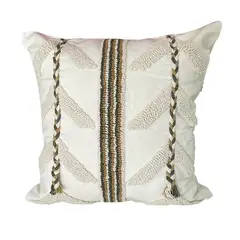 REHUCE - Cojin Hogar Bordado - 45x45 cm