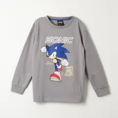 SONIC - Polera Manga Larga Niño Force Gris