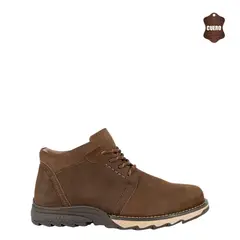 LONDON ADIXT - Botin de Cuero Hombre Café Boja