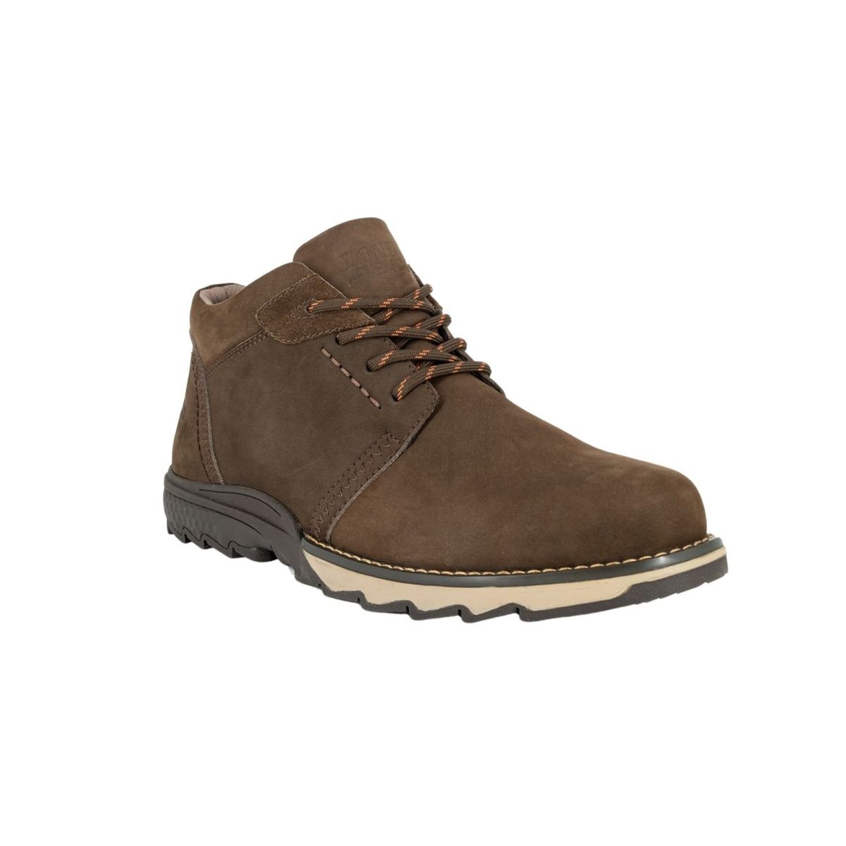 LONDON ADIXT - Botin de Cuero Hombre Café Boja London Adixt