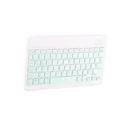 GENERICO - Teclado Bluetooth mini keyboard 10 pulgadas verde