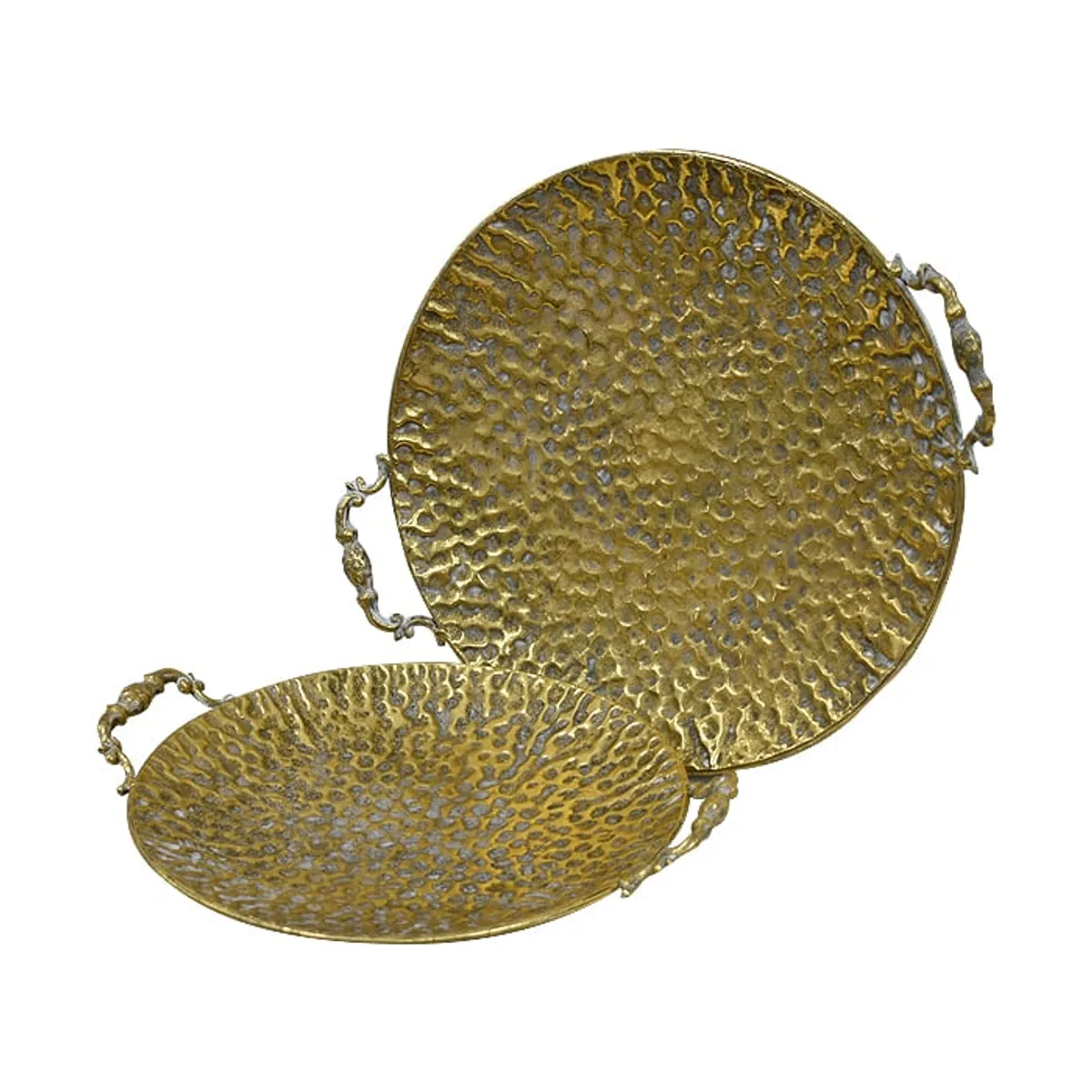 GENERICO - Set 2 Centros de Mesa Circle Luxe Collection