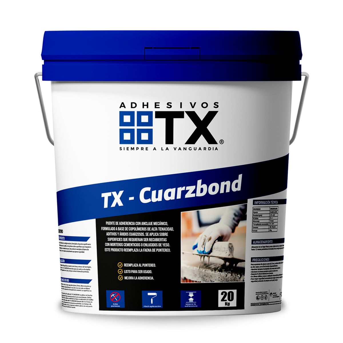 GENERICO - TX CUARZBOND - Puente de Adherencia, 20Kg