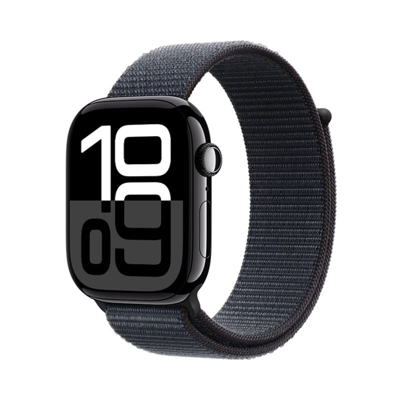 APPLE - Apple Watch Series 10 GPS 42mm Aluminum Case Sport Loop - Negro