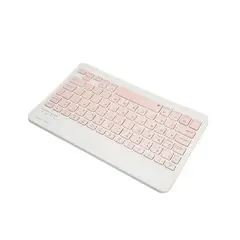 GENERICO - Teclado Bluetooth mini keyboard 10 pulgadas rosado