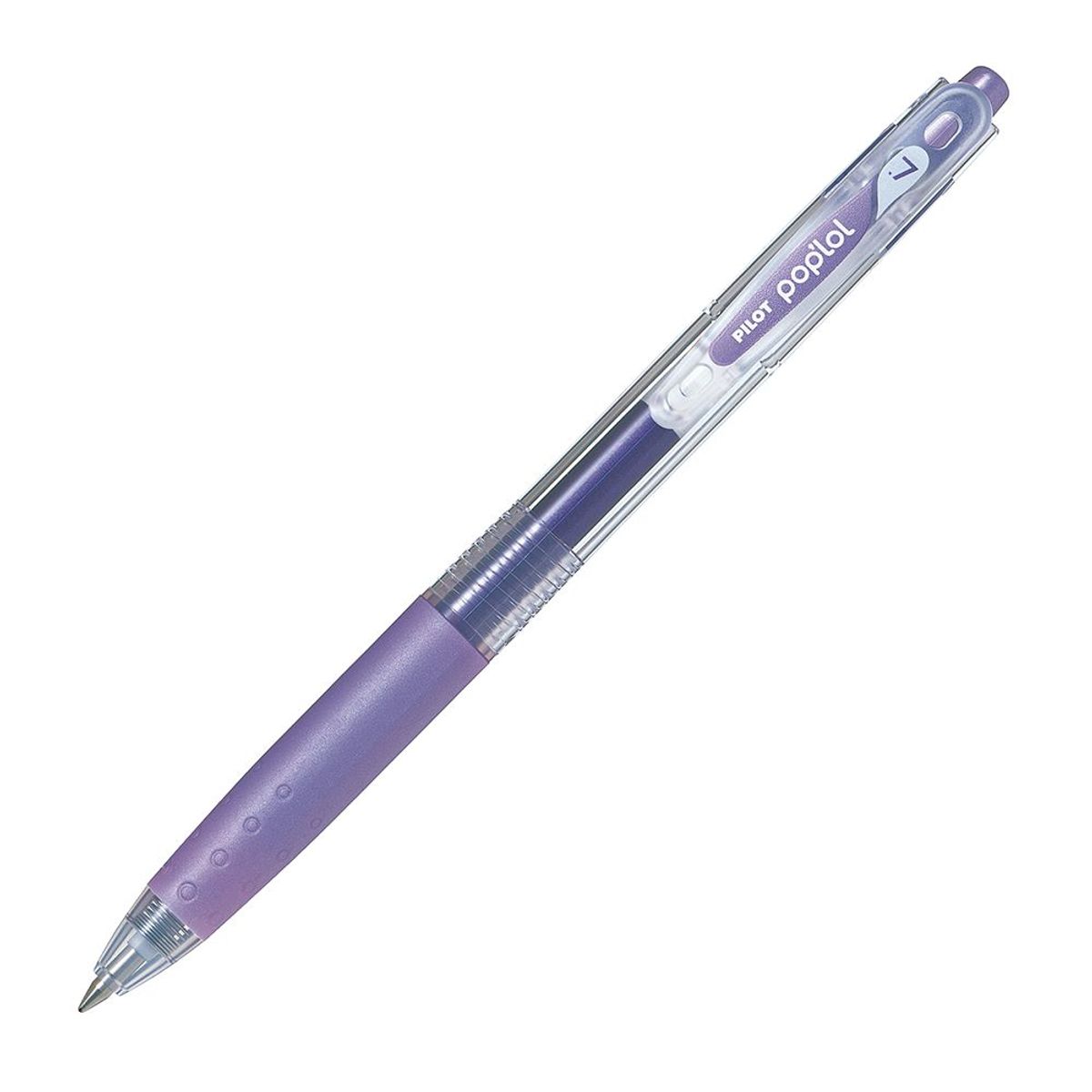 PILOT - Lápiz Gel Pop´lol Violeta Metálico 0.7 mm.12 Ud