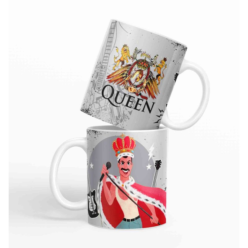 ESTAMPA MANIA - Taza Queen Freddie Mercury D3