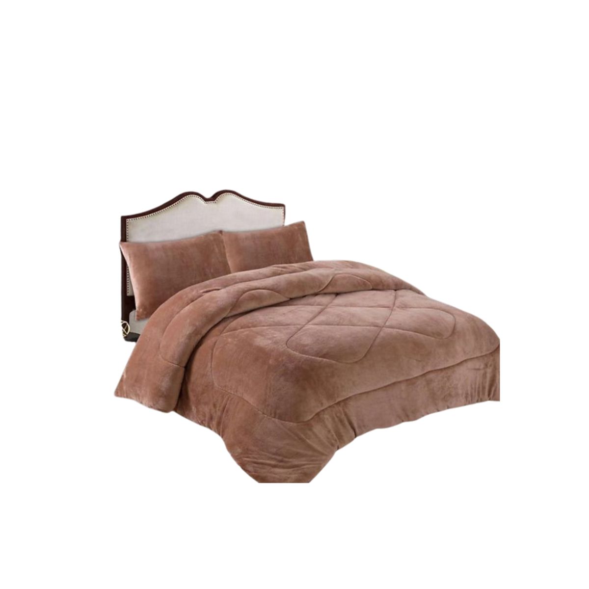 GENERICO - Cobertor Liso Invierno Plush 1.5 Plazas Chiporro 230x180cm