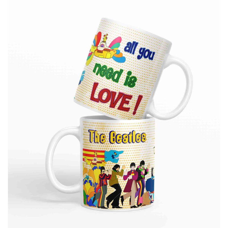 ESTAMPA MANIA - Taza The Beatles John Lennon D5