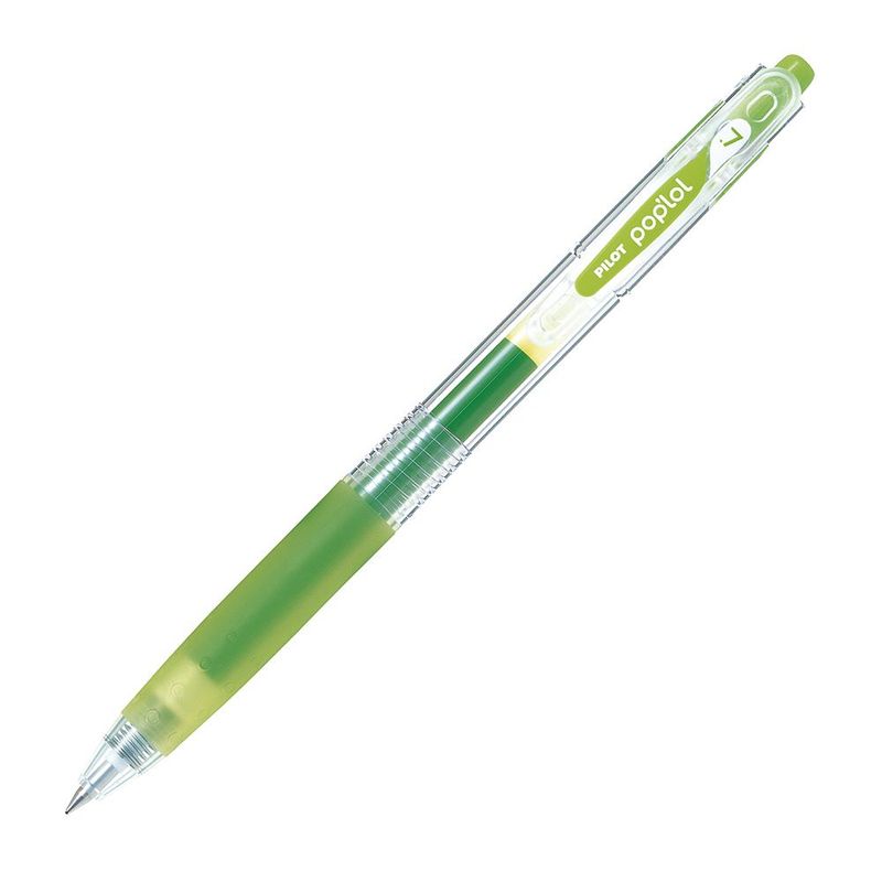 PILOT - Lápiz Gel Pop´lol Verde Hoja 0.7 mm. 12 Ud