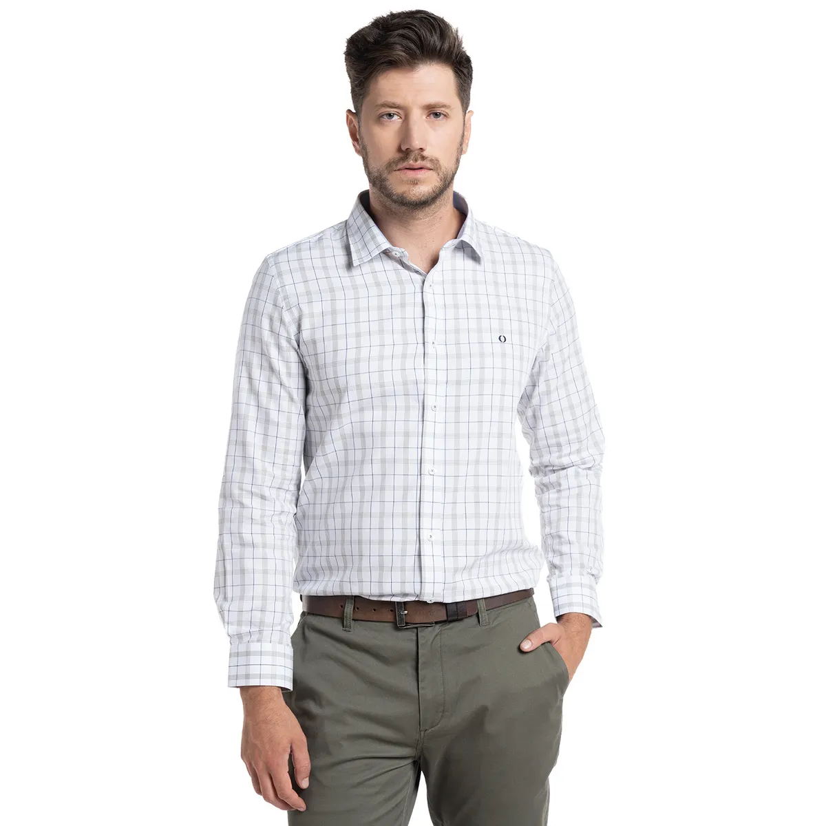 POTROS - Camisa Trevira Cuadros Toledo POTROS