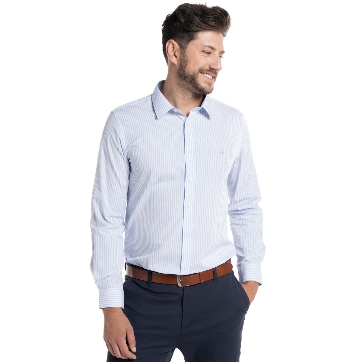 POTROS - Camisa Trevira Listada Bilbao POTROS