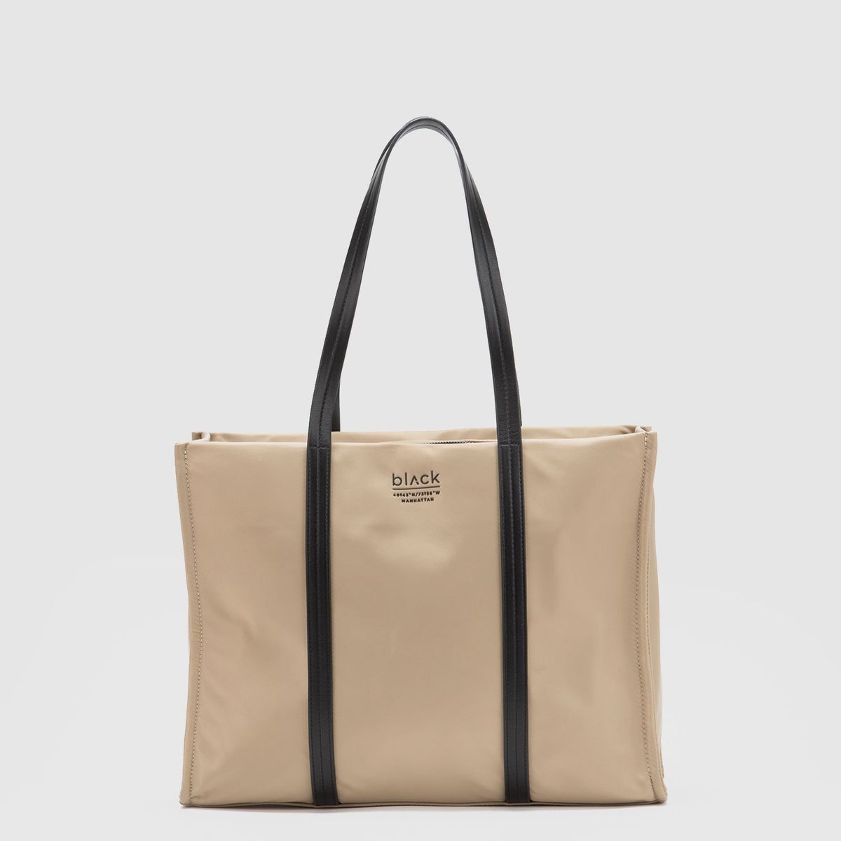 BLACK - Tote Manhattan Moka Black Bubba