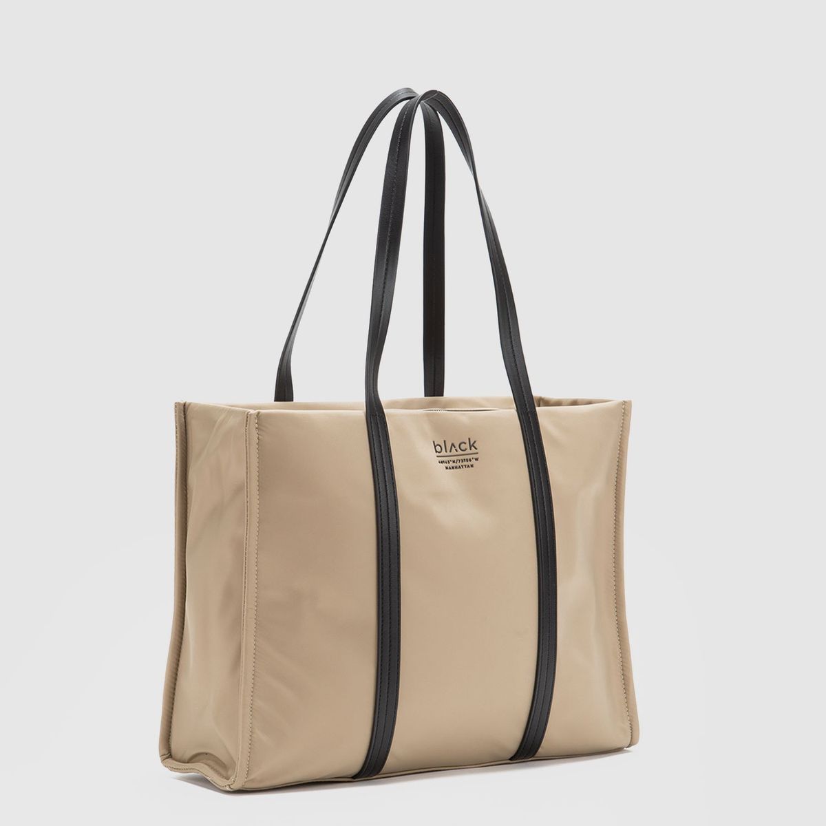 BLACK - Tote Manhattan Moka Black Bubba