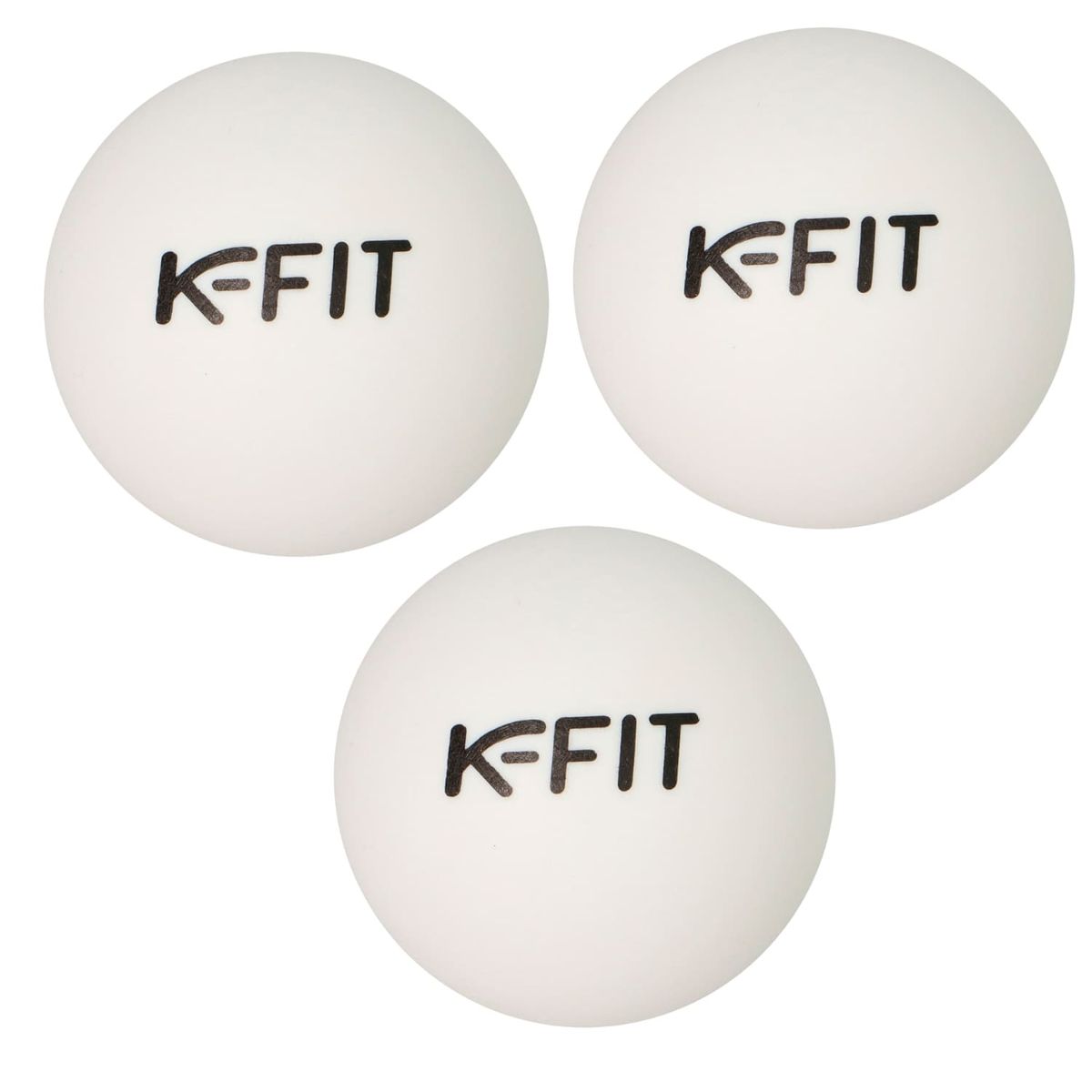 K FIT - 3 Pelotas De Ping Pong Tenis De Mesa 100*40+ Kfit