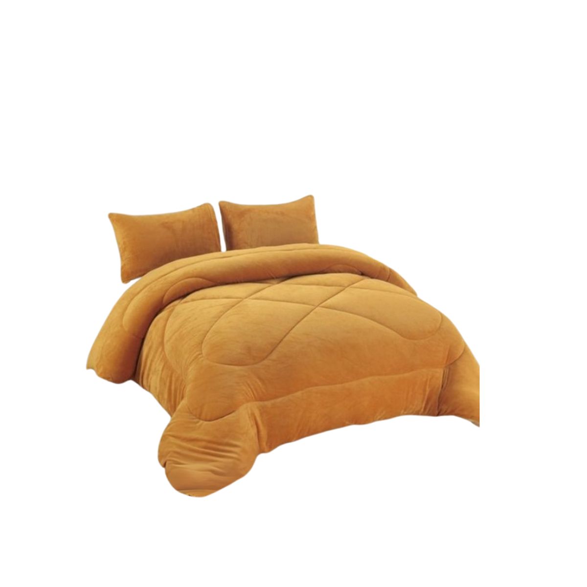 GENERICO - Cobertor Chiporro Invierno Plush 2 Plazas Liso 250x180cm
