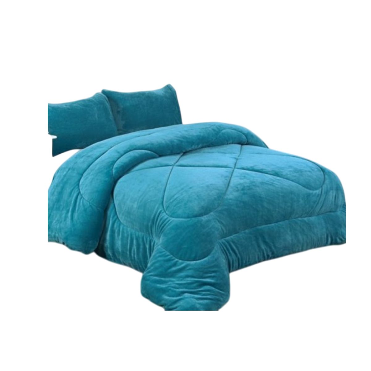 GENERICO - Cobertor Chiporro Invierno Plush 2 Plazas Liso 250x180cm