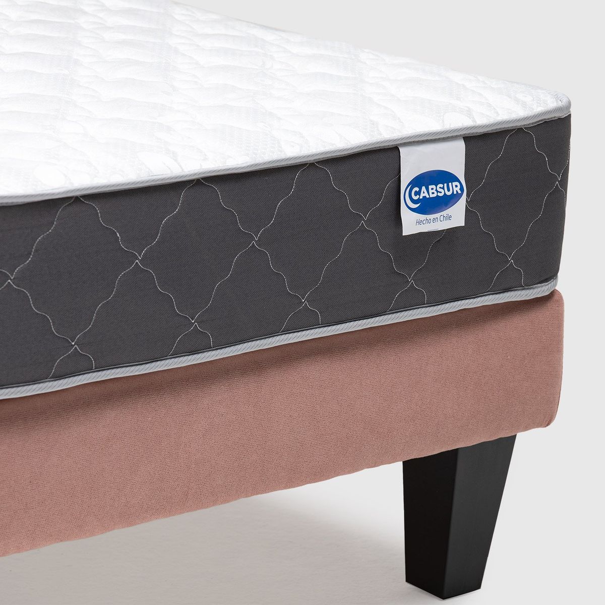 CABSUR - BASE CAMA MAX 1 PLAZA PALO ROSA