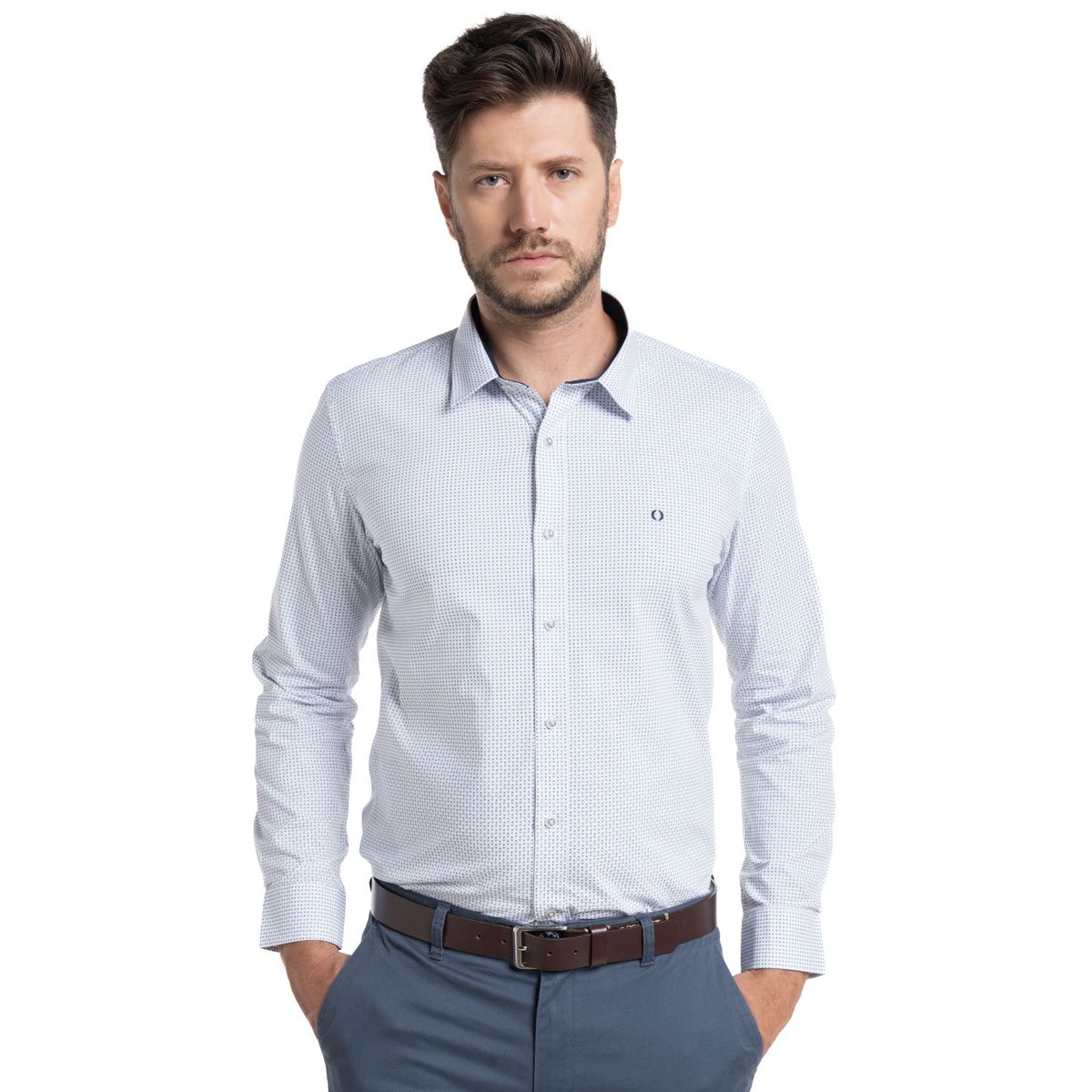 POTROS - Camisa Trevira Estampada Sevilla POTROS