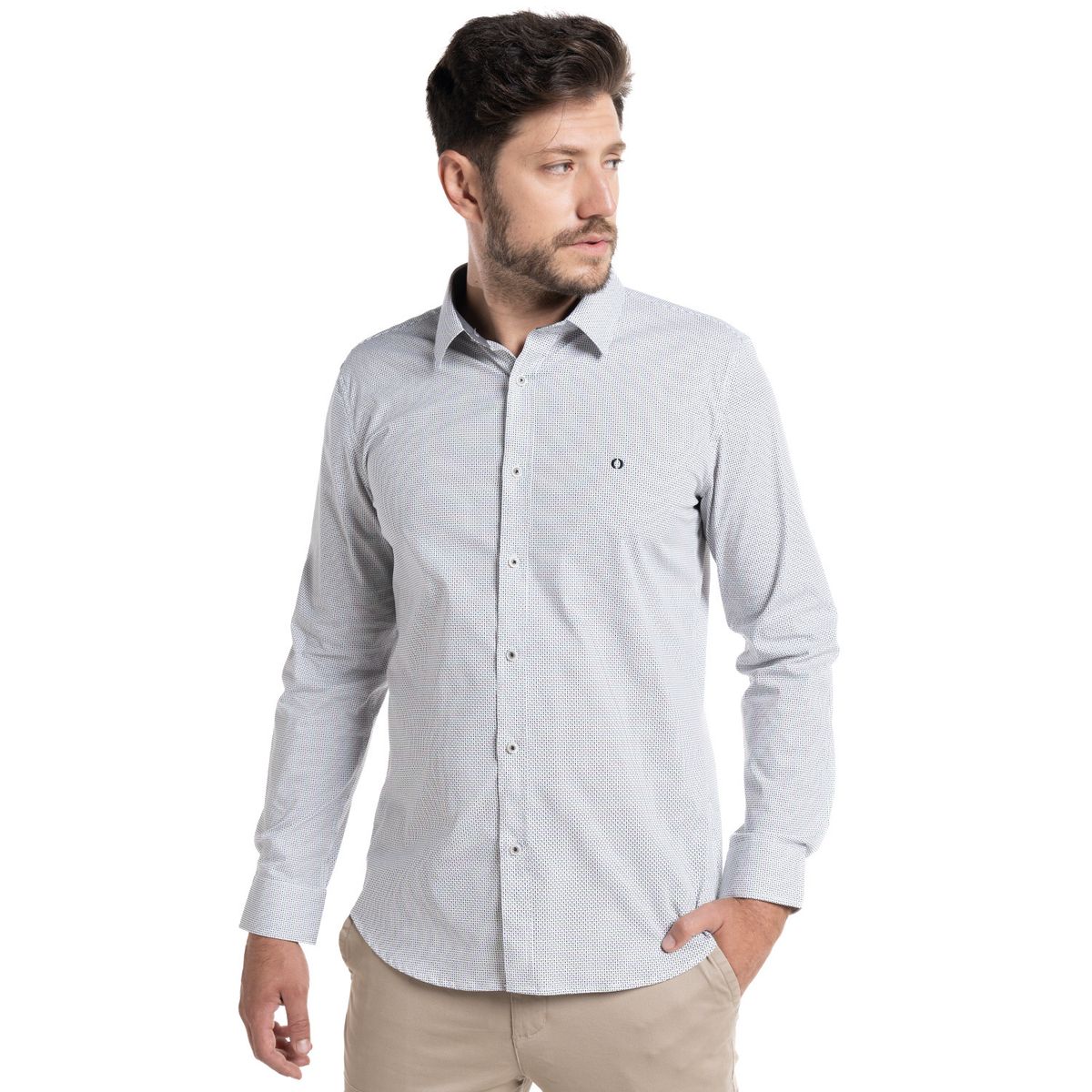 POTROS - Camisa Trevira Estampada Sevilla POTROS
