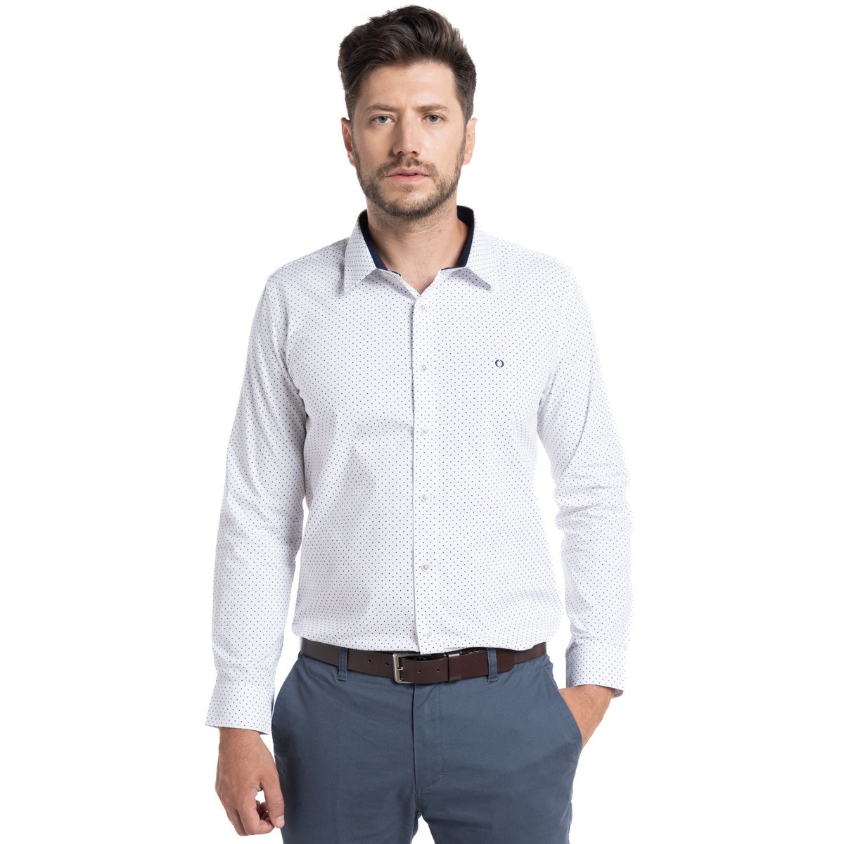POTROS - Camisa Trevira Estampada Sevilla POTROS
