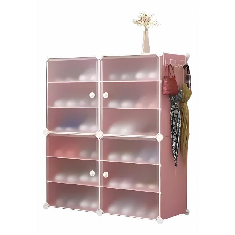 BELIDASHOP - Zapatero Armable Cajas Organizadores Mueble Moderno Estante
