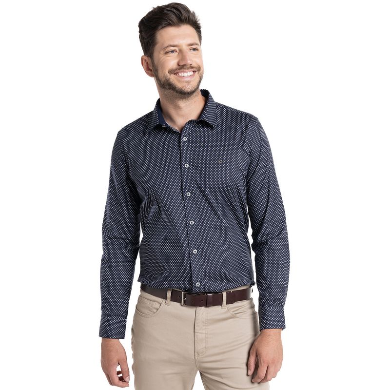 POTROS - Camisa Trevira Estampada Sevilla POTROS
