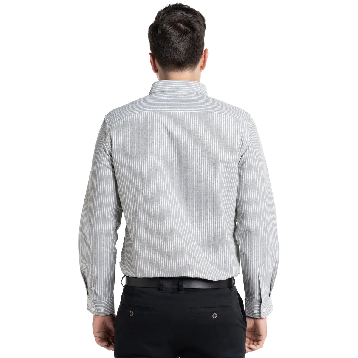 POTROS - Camisa Oxford listada Bergen POTROS