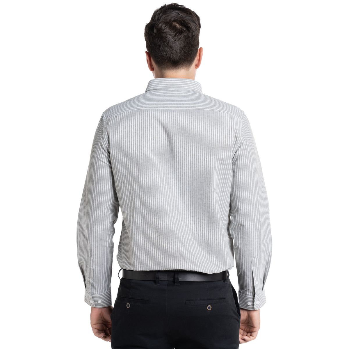 POTROS - Camisa Oxford listada Bergen POTROS