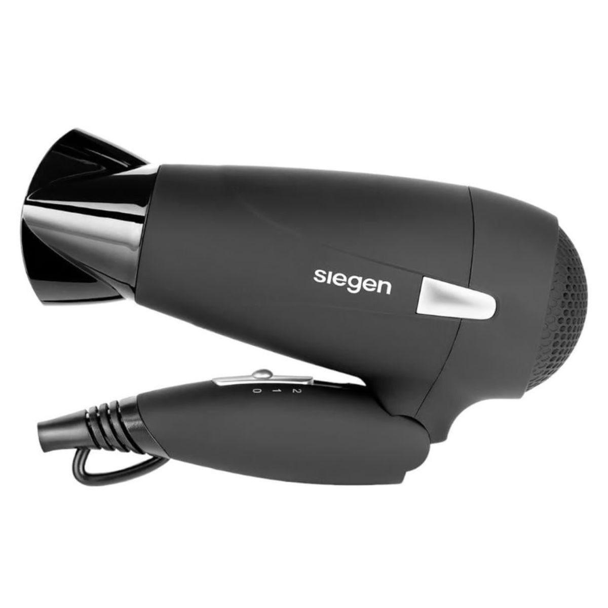 SIEGEN - Secador de Pelo Tourmalina Ion Siegen Letsgo Travel Negro SG3012 1700W