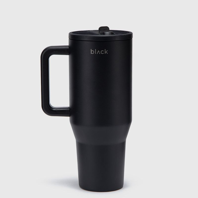 BUBBA - Straw Mug Black Black Bubba