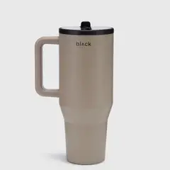 BUBBA - Straw Mug Sand Black