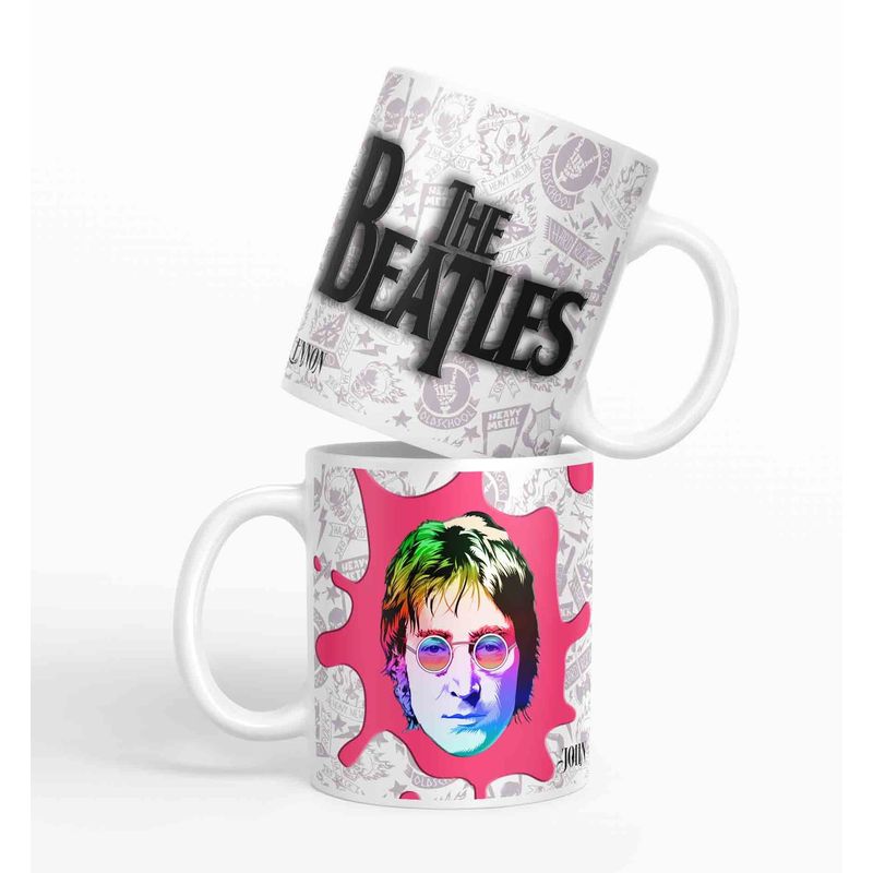 ESTAMPA MANIA - Taza The Beatles John Lennon D16