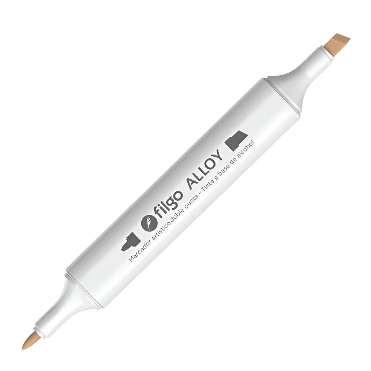 FILGO - Marcadores Doble Punta Filgo Alloy 12 Tonos Piel