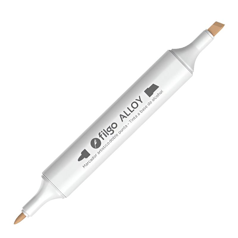FILGO - Marcadores Doble Punta Filgo Alloy 12 Tonos Piel