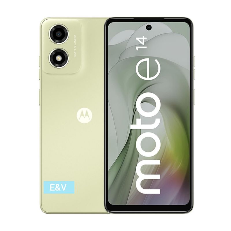 MOTOROLA - CELULAR SMARTPHONE MOTOROLA E14 2+64 GB VERDE