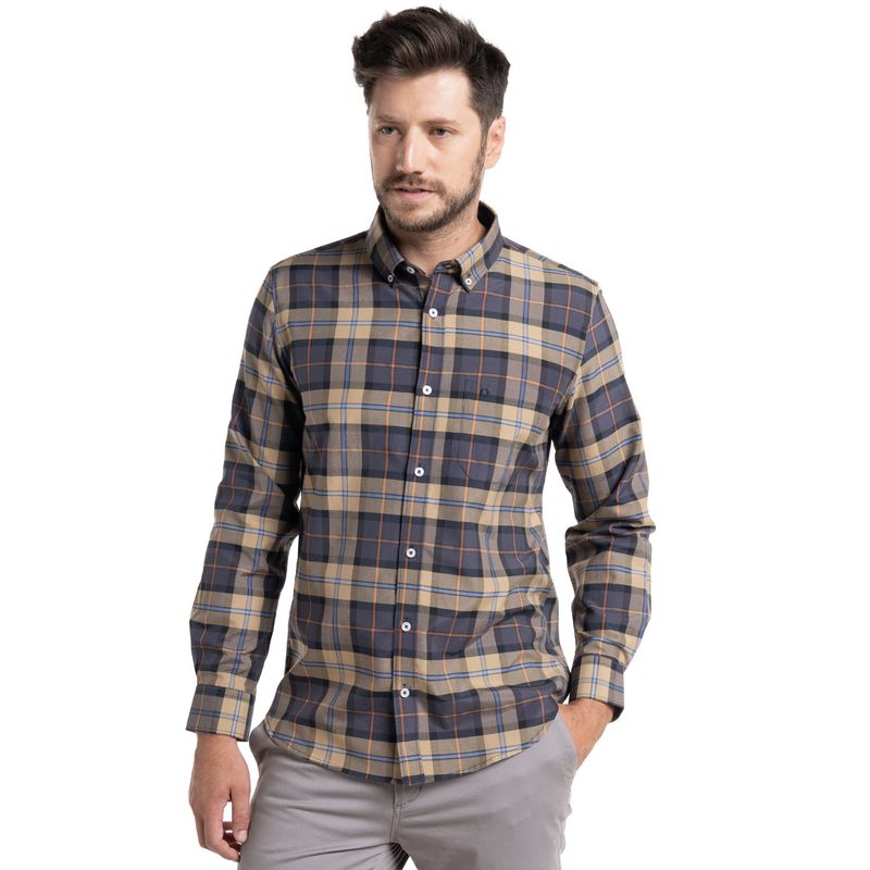 POTROS - Camisa Oxford Cuadros León POTROS