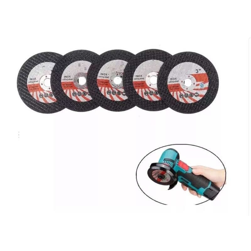 GENERICO - Set 25 Discos Corte 3 Pulgadas Mini Amoladora