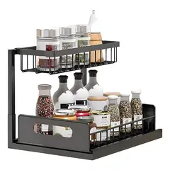 BELIDASHOP - Organizador De Cocina Retráctil Multiuso Debajo Lavalozas