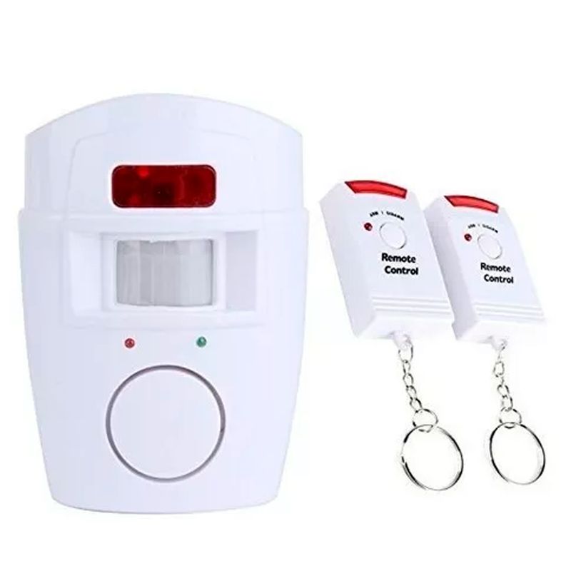GENERICO - Alarma Sirena Con Sensor 2 Controles