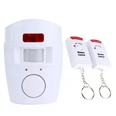 GENERICO - Alarma Sirena Con Sensor 2 Controles