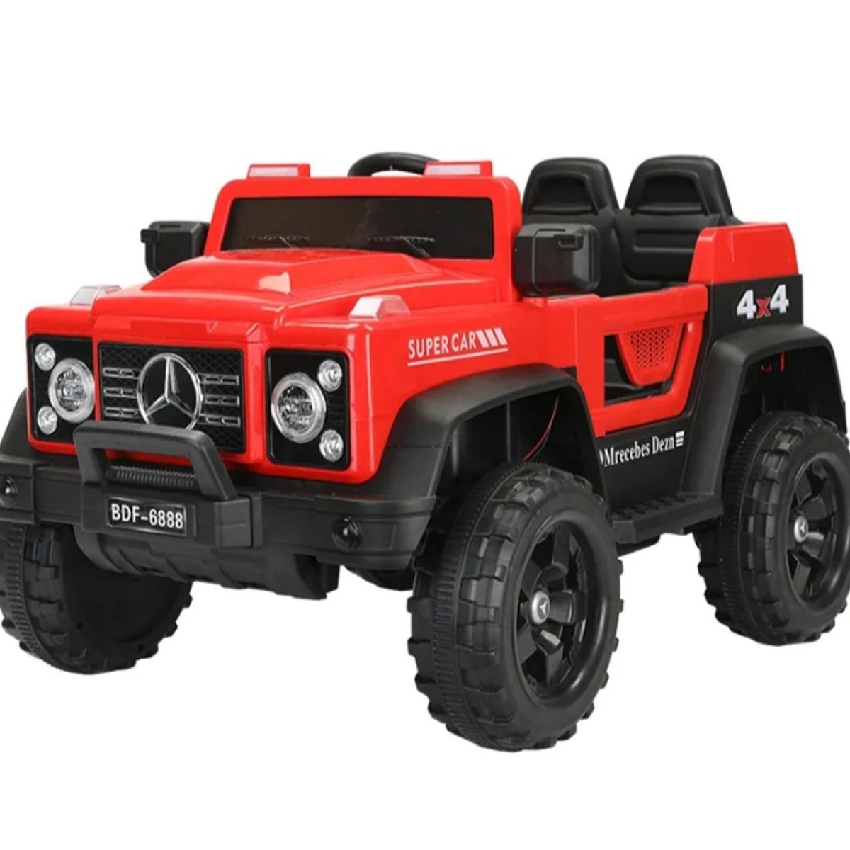 GENERICO - Auto Jeep Electrico 12V Con Control Rojo 6888